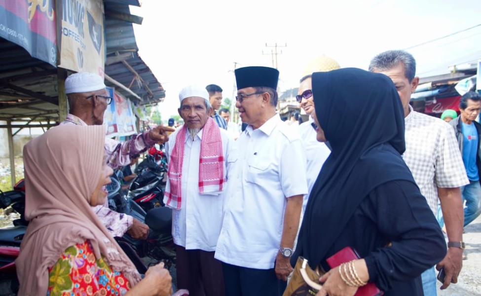 Jika Terpilih, HM Wardan Janji Bantu Pembangunan Masjid Besar Al-Muttaqin Kotabaru Reteh