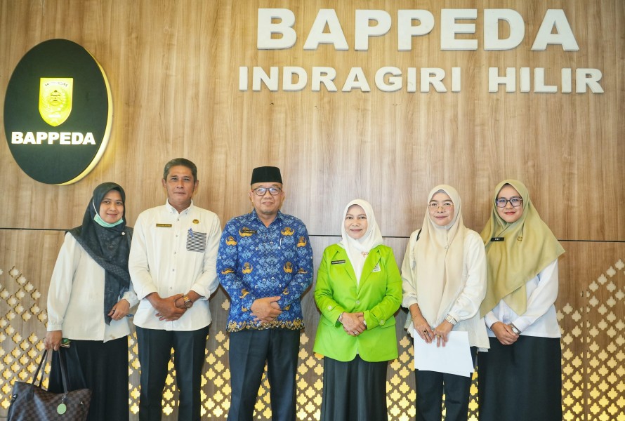 Ketua TP PKK Inhil Lakukan Penelitian Akademik di Bappeda dan Dinas Kesehatan
