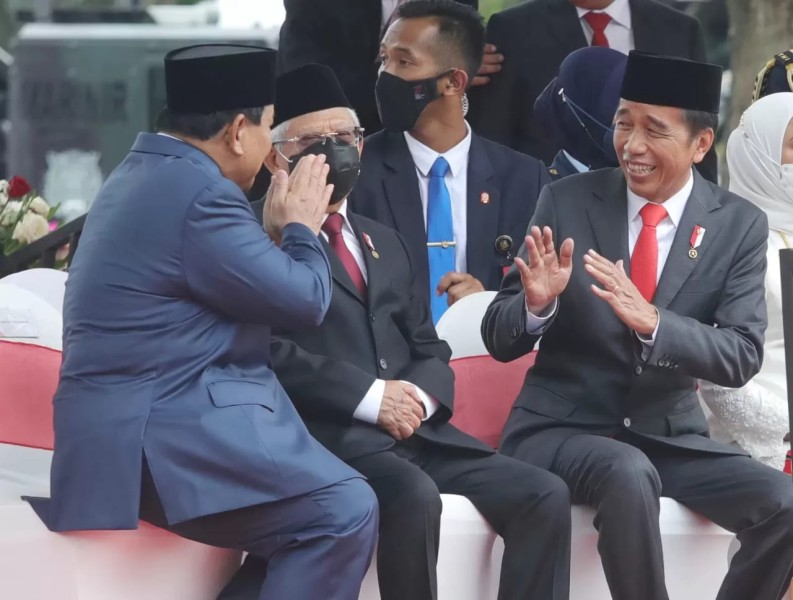 Dianggap Berjasa Dalam Pertahanan, Jokowi: Memiliki Andil Besar dalam Meningkatkan Pertahanan Indonesia.