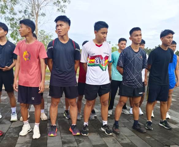 Sebulan Jelang Kejurnas, Atlit Karate Forki Riau Jalani TC Penuh