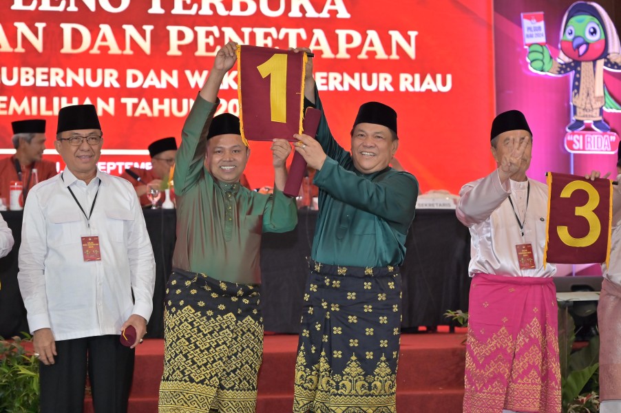Nomor Urut 1, Abdul Wahid: Mudah-mudahan Pertanda Kami Sebagai Gubernur Riau