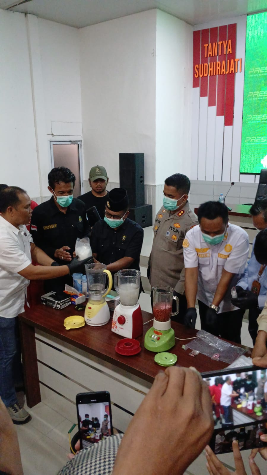 Di Tengah Bayang-Bayang Narkotika, Polres Inhil Menegaskan Kehadirannya