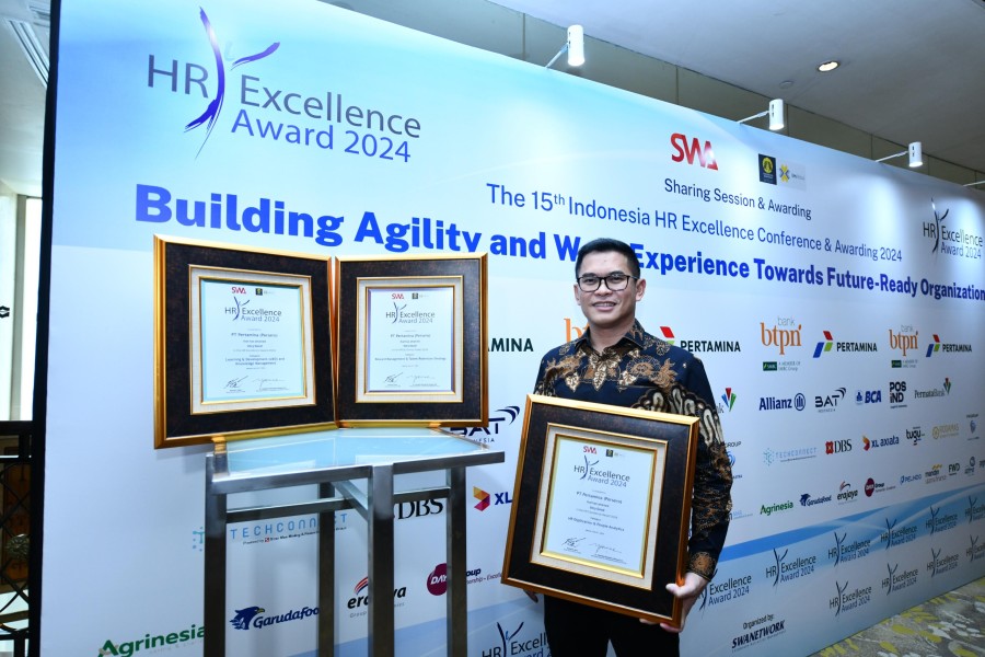 Penghargaan SDM Bergengsi Diraih Pertamina di HR Excellence