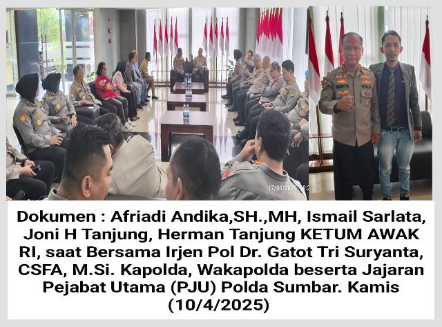 Kuasa Hukum Ditarik Korban, Ini Penjelasan dan Pinta Afriadi Andika,SH.,MH kepada Polda Sumbar