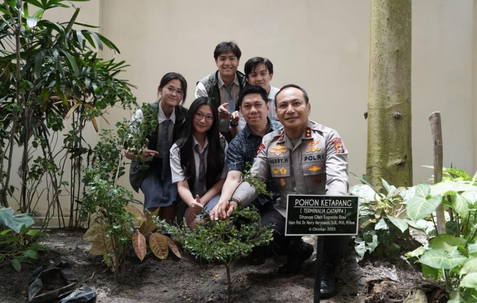 Polda Riau Gelar Workshop Green Policing untuk 311 Ketua OSIS se-Riau