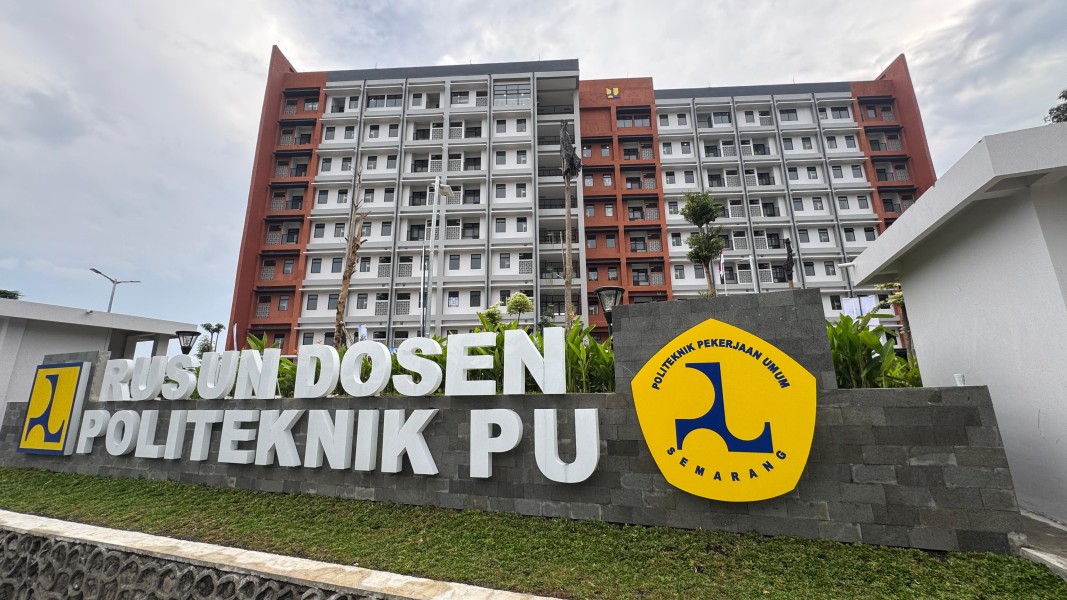 Gedung Rusun Dosen Politeknik PU Resmi Dibuka, ADHI Terapkan Standar Bangunan Hijau di Peresmian Proyek ADHI