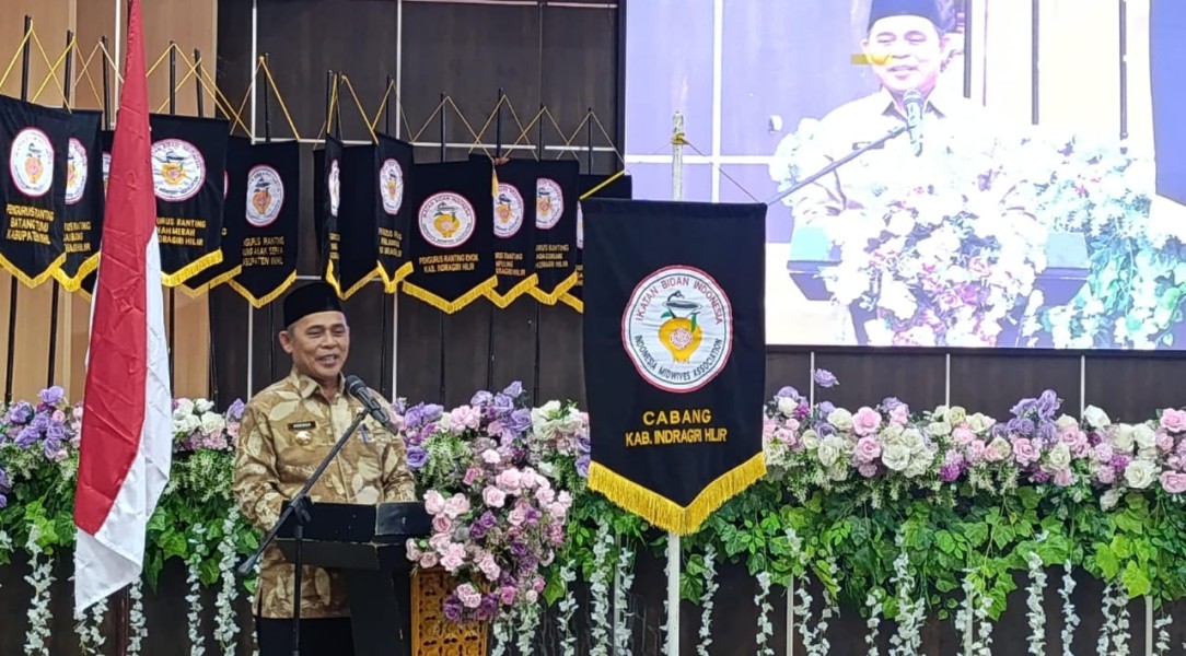 Bupati Inhil Hadiri Pelantikan Pengurus Cabang IBI Inhil