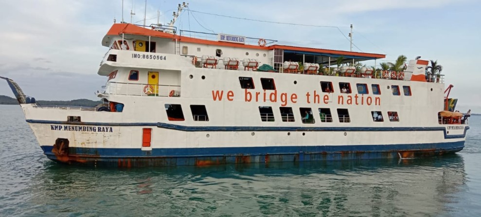 Transportasi Laut Sadai-Tanjung Gading Kembali Normal, KM Gorare Mulai Beroperasi