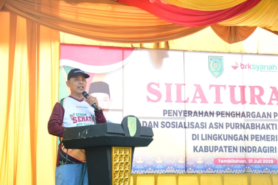 Cetak Peserta Terbanyak se-Riau Kepri, BRK Syariah dan Pemkab Inhil Gelar Ramah Tamah ASN Pensiun dan Purnabakti