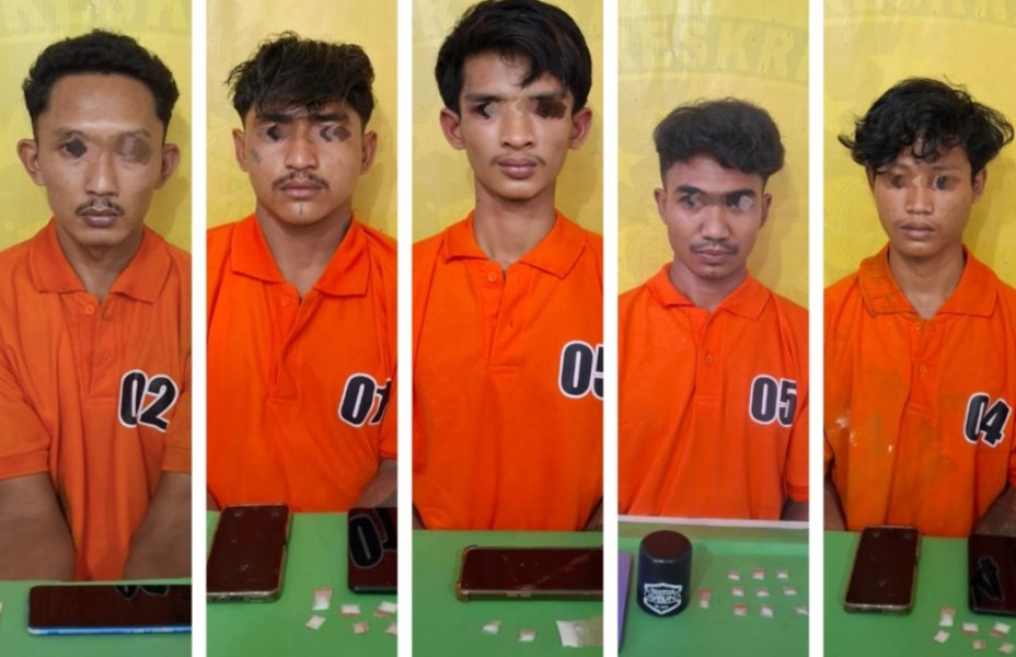 Jaringan Narkotika Lintas Kabupaten Terbongkar, Polisi Ringkus 5 Tersangka