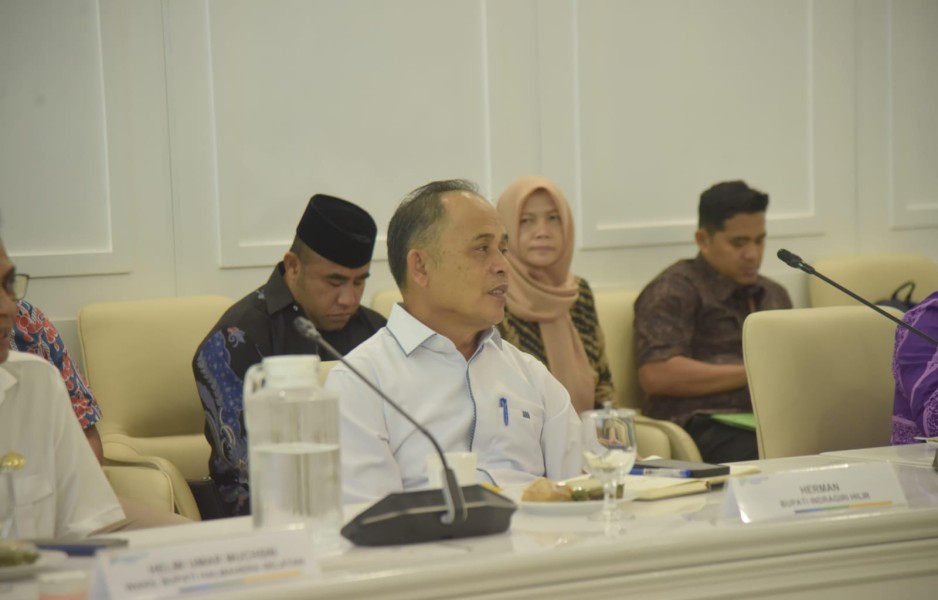 Bupati Inhil Tegaskan Ketimpangan Pengelolaan SDA di Hadapan Menteri Bappenas