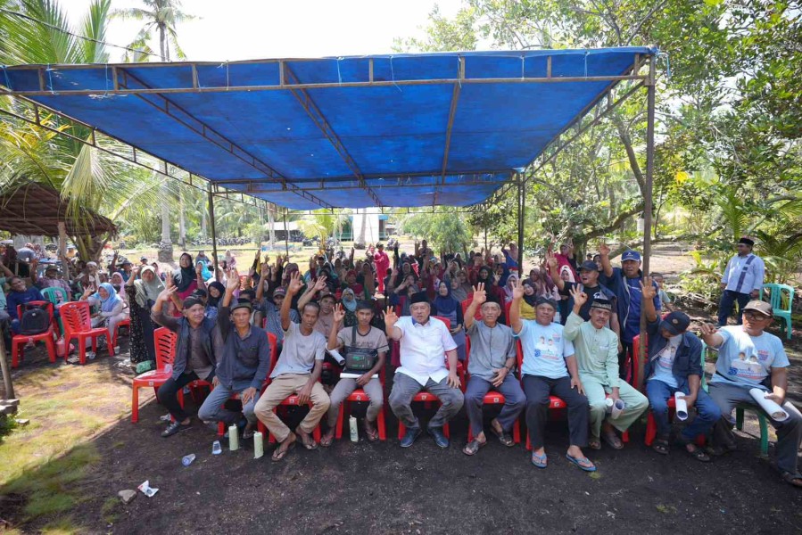 Paslon Bupati Siak Alfedri-Husni Gaungkan Lanjutan Kepemimpinan di Teluk Lanus