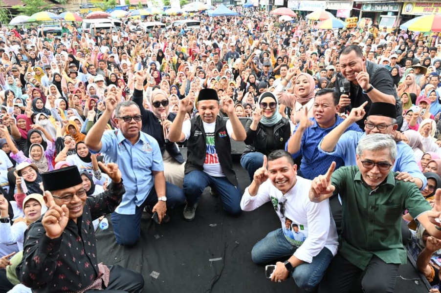 Tokoh Kuantan Hilir Targetkan Cabub Suhardiman dan Cagub Abdul Wahid Menang 90%