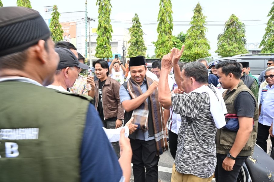 Didukung Masyarakat Langgini, Abdul Wahid Ingin Jadikan Bangkinang Kota Destinasi