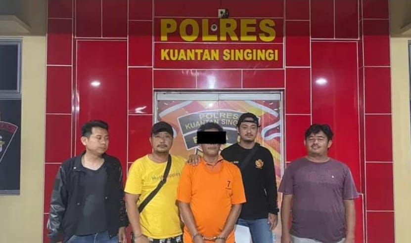 Polres Kuansing Tangkap Pekerja dan Penadah Emas Ilegal