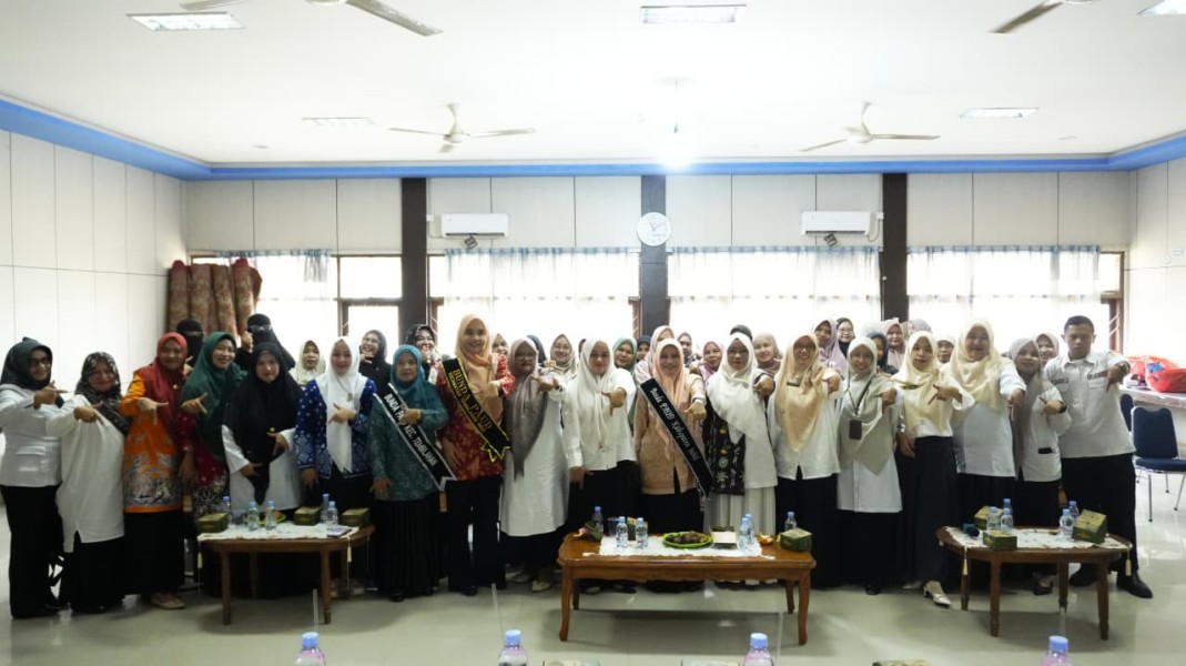 Bunda PAUD Inhil Tekankan Peran Posyandu dalam Peningkatan APK PAUD