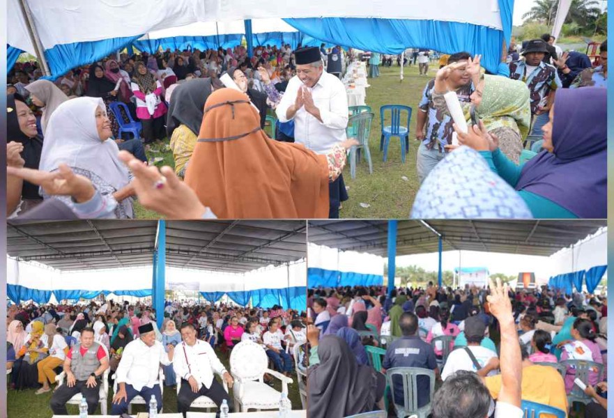 Antusiasme Warga Siak Terhadap Alfedri-Husni Semakin Meningkat Dukungan Terus Mengalir