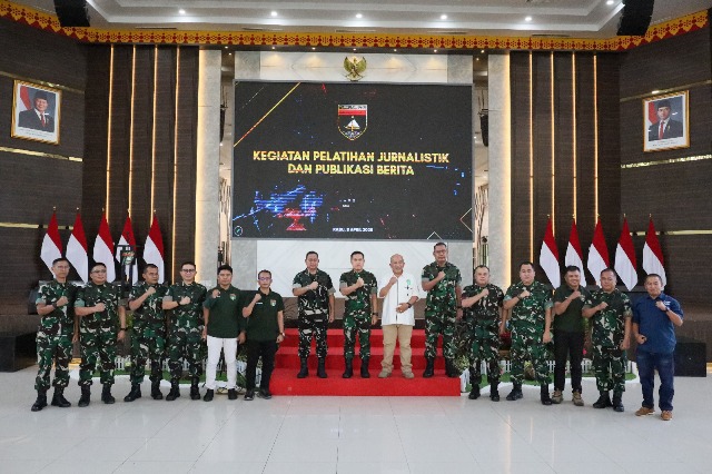 JMSI Riau Dukung Diklat Jurnalistik Kodam XIX, Perkuat Informasi Publik TNI
