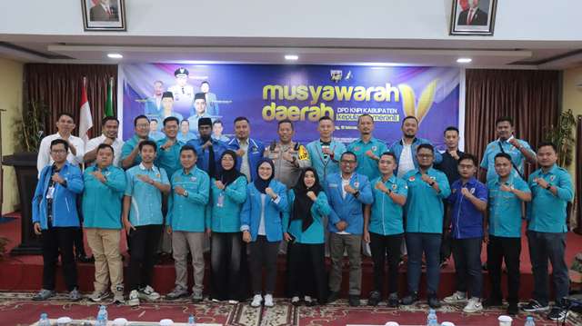 Hadir di Musda KNPI Kab Kep Meranti, Kapolres Ajak Bersinergi Pelihara Kamtibmas