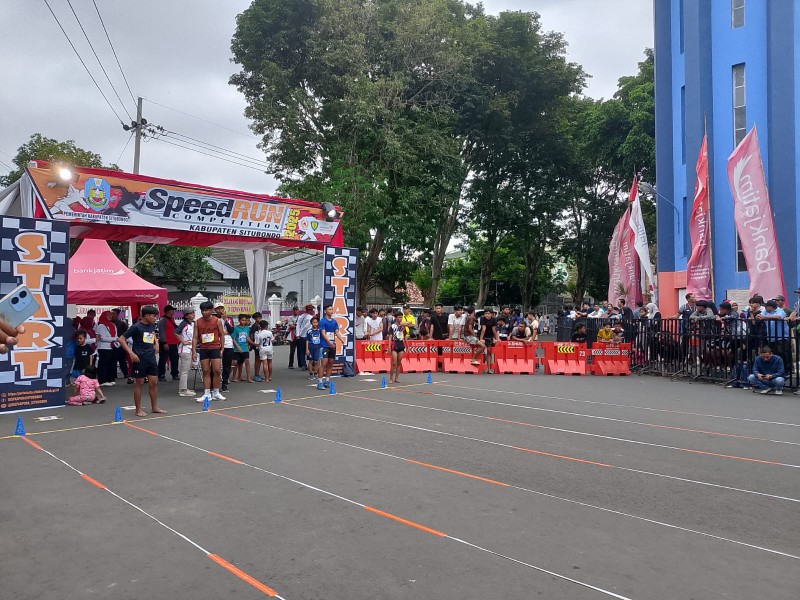 Disparpora Situbondo Gelar Kompetisi Speed Run, Diikuti 153 Atlet