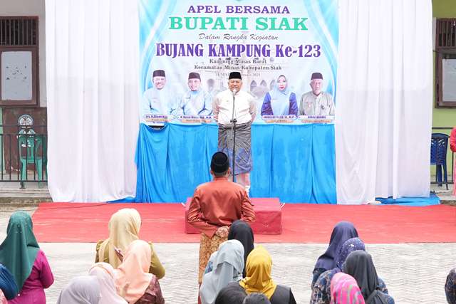 Pemkab Siak Gelar Program Bujang Kampung ke-123 di Minas Barat