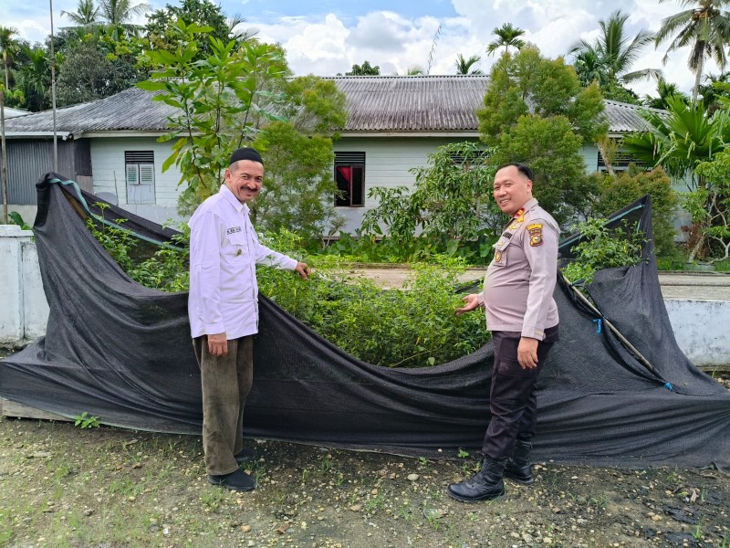 Sinergi Polsek GAS dan Desa Teluk Pantaian Perkuat Ketahanan Pangan