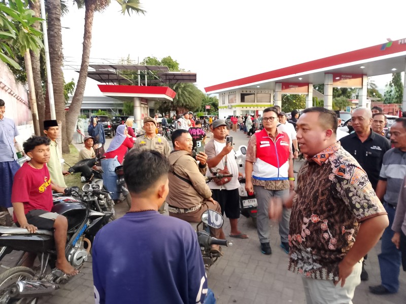 Sidak SPBU! Mas Rio Temukan Pengimbal Kabur, 26 Jerigen dan 2 Motor Disita