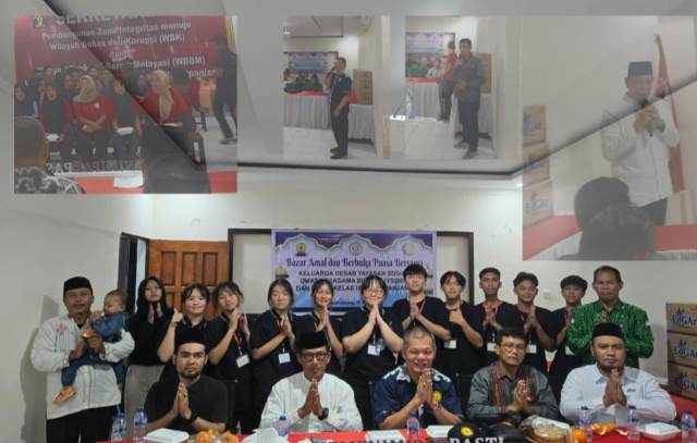 Yayasan Umat Beragama Buddha Kepulauan Meranti Gelar Buka Puasa Bersama di Lapas Selatpanjang, Bukti Nyata Kepedulian Lintas Agama