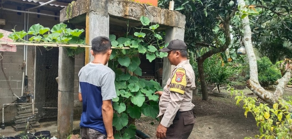 Dari Lengkuas hingga Kacang Panjang, Polsek Enok Dampingi Warga Binaan di Bagan Jaya