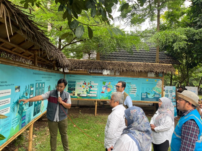 Kolaborasi Ekonomi Lokal, UBP Saguling & Pemprov Jabar Tinjau Keberhasilan Program Bening Saguling