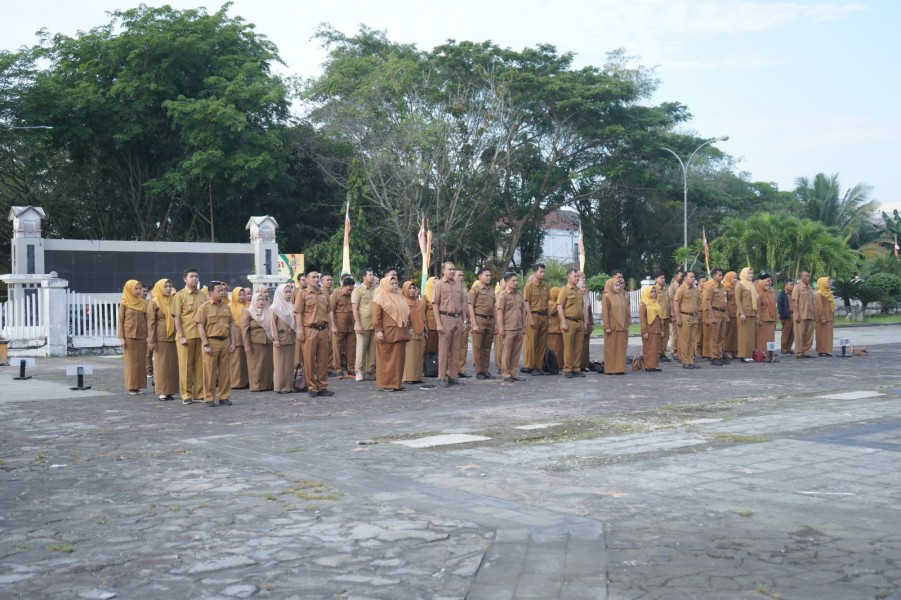 Sekda Inhil Tekankan  ASN dan Ingatkan OPD Jangan Berpuas Diri Raih Opini WTP