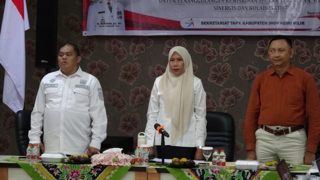 Pemkab Inhil Gelar Rakor Penanggulangan Kemiskinan