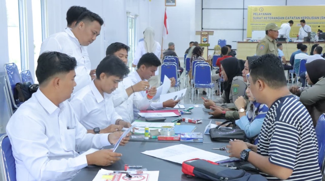 Pemohon SKCK Meningkat, Polres Meranti Siapkan Tenda Tambahan Hingga Layanan Kesehatan