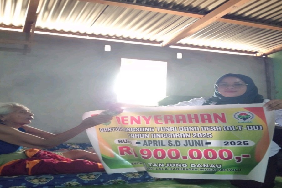 BLT-DD, Harapan Baru Warga Tanjung Danau di Tengah Tantangan Ekonomi