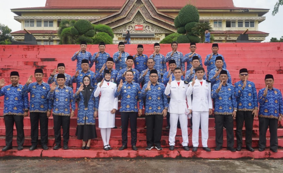 Hari Lahir Pancasila: Wabup Pelalawan Tegaskan Pancasila Sebagai Pedoman Pelayanan Publik