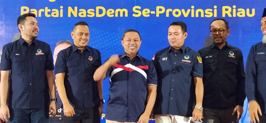 Hasil Survei Menyakinkan, Ketua Nasdem: Solidkan Barisan, Perkuat Strategi Menangkan Abdul Wahid - SF Hariyanto di Pilgubri