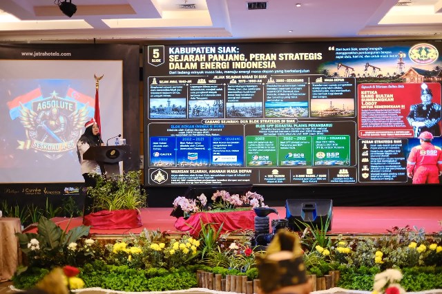Bupati Siak Jadi Narasumber Sarasehan Pasis Seskoau, Bahas Ketahanan Energi Nasional