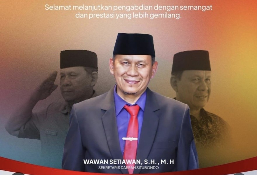 Mudur dari Sekda Situbondo, Wawan Setiawan Jadi Staf Ahli Bupati Bondowoso