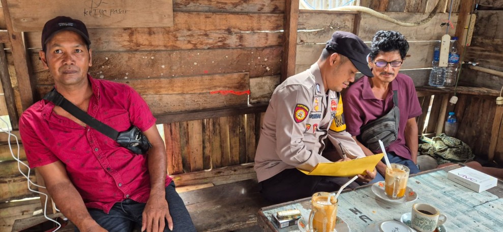 Babinkamtibmas Polsek Pelangiran Laksanakan program