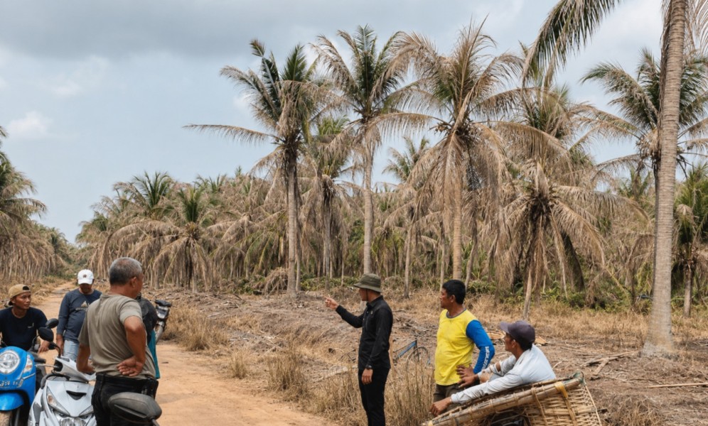 Petani Kelapa Jangan Lengah! Kemarau Tahun Ini Bisa Berdampak hingga Dua Tahun