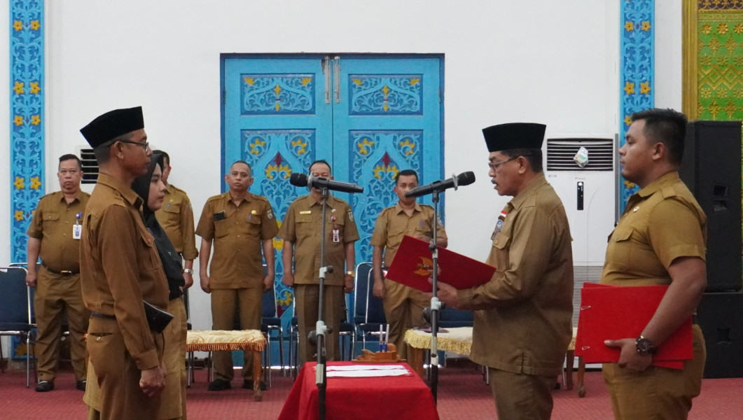 303 Pejabat Fungsional dan P3K Pelalawan Dikukuhkan, Pj Sekda Sampaikan Pesan