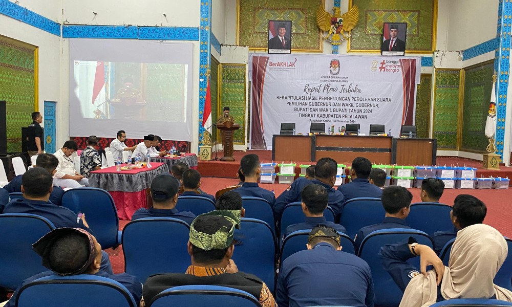 Unggul dari Paslon Lain, di Pelalawan Abdul Wahid-SF Hariyanto Raih 75.636 Suara