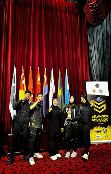 Indonesia Bersinar di Shukaido International Karate Open Championship di Selangor, Malaysia