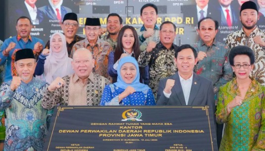 Khofifah: Kantor DPD RI Jatim Dekat AMN, Aspirasi Makin Mudah Diserap