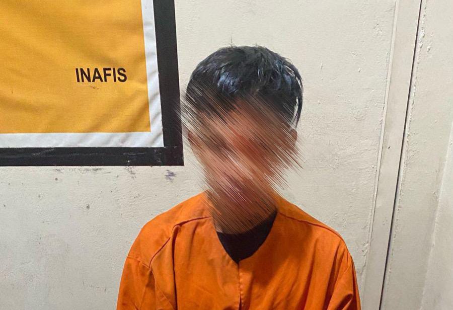 Pengedar Sabu di Jalan Gerilya Tembilahan Hulu Ditangkap Polisi