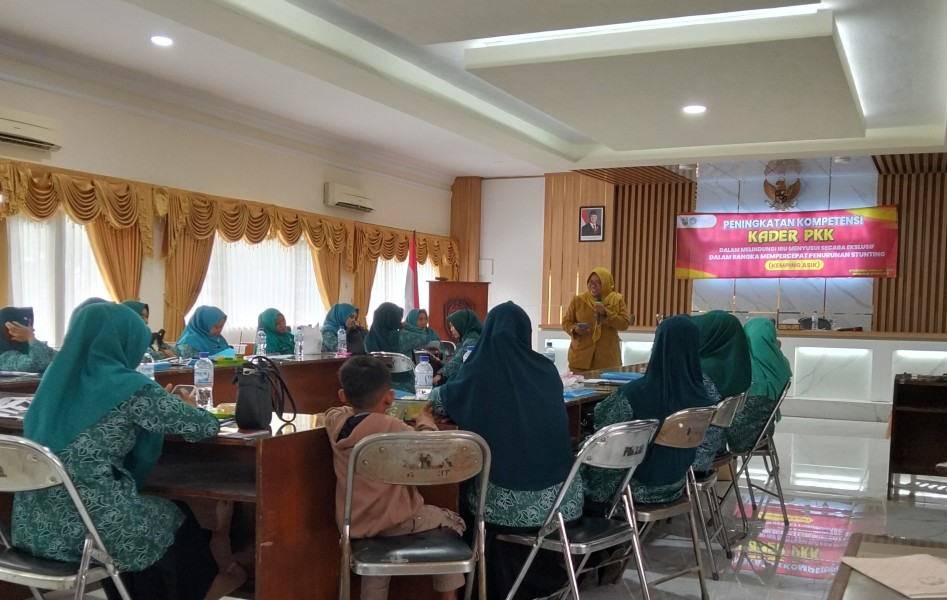 Dukung Penurunan Stunting, PKK Situbondo Latih Kader Pendamping ASI