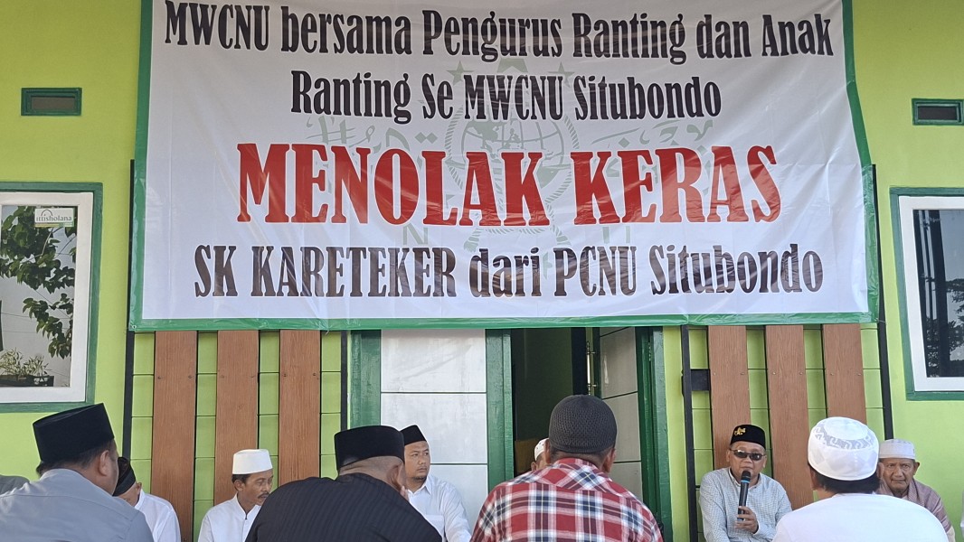 Tolak SK Caretaker PCNU Situbondo, MWC NU Kota Situbondo Surati PWNU Jatim