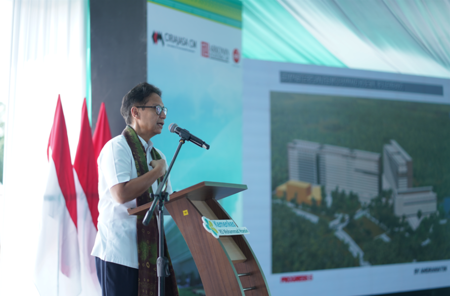 Peresmian Proyek ADHI: ADHI Resmikan Groundbreaking RS Mohammad Hoesin, Dukung Pembangunan Infrastruktur Kesehatan yang Maju