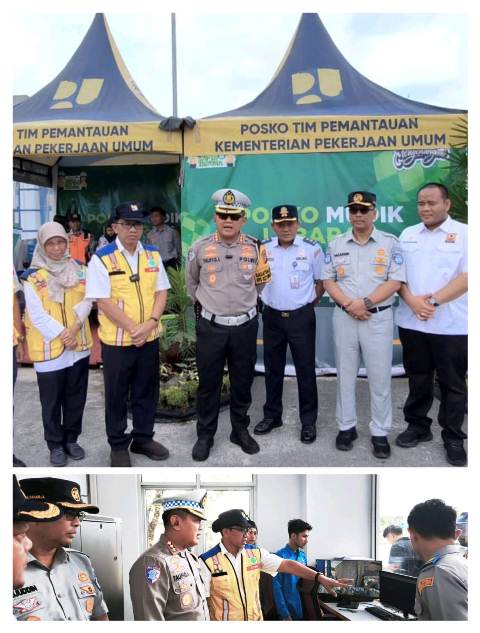 Kombes Taufiq Lukman Nurhidayat Pimpin Pengecekan Ketat di UPPKB Tenayan Raya, Kendaraan Dua Sumbu Ke Atas Wajib Patuhi Aturan Mudik