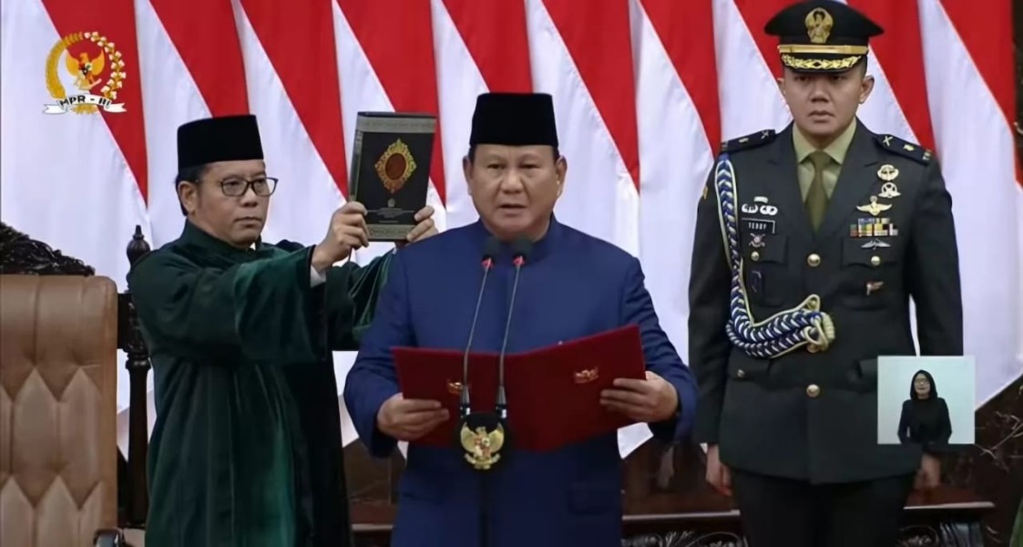 Prabowo-Gibran Resmi jadi Presiden dan Wakil Presiden RI Periode 2024-2029